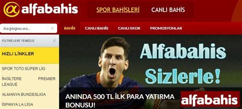 Alfabahis Spor Bahisleri İncelemesi