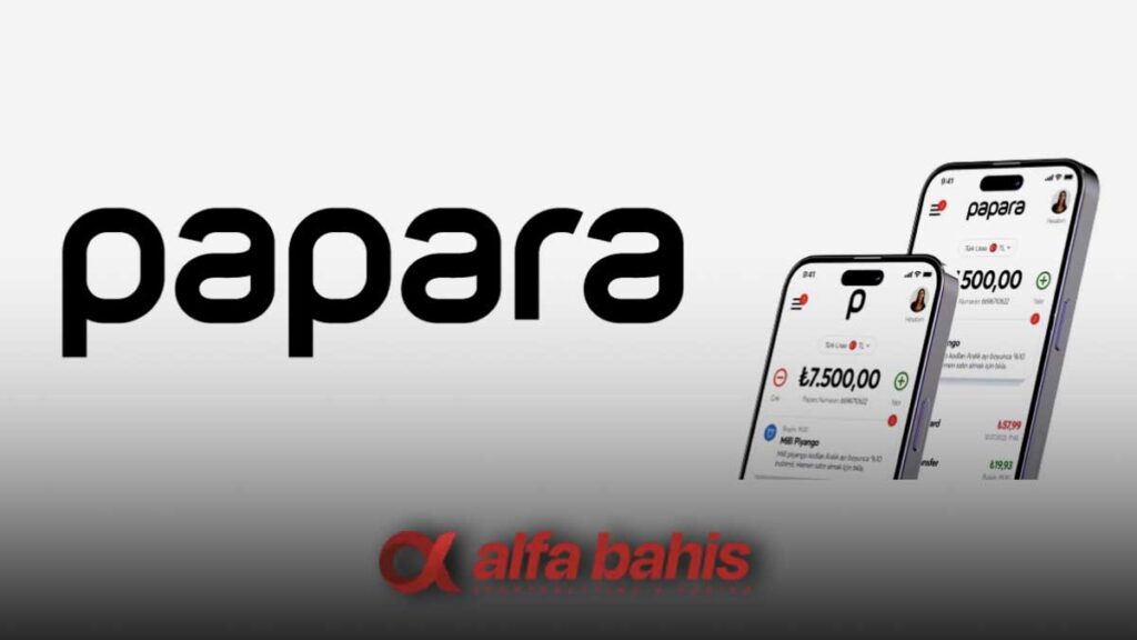 Alfabahis papara ile para çekme