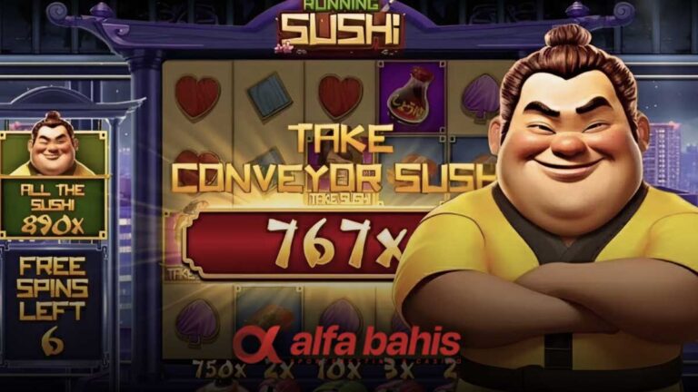 Alfabahis running sushi oyunu