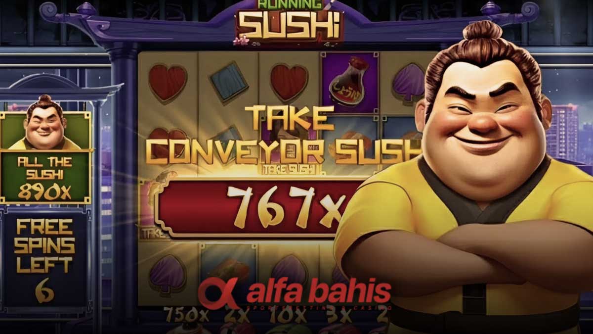 Alfabahis running sushi oyunu