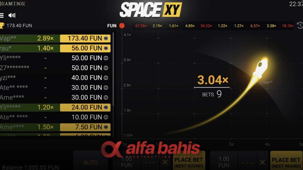Alfabahis crash oyun kategorisi