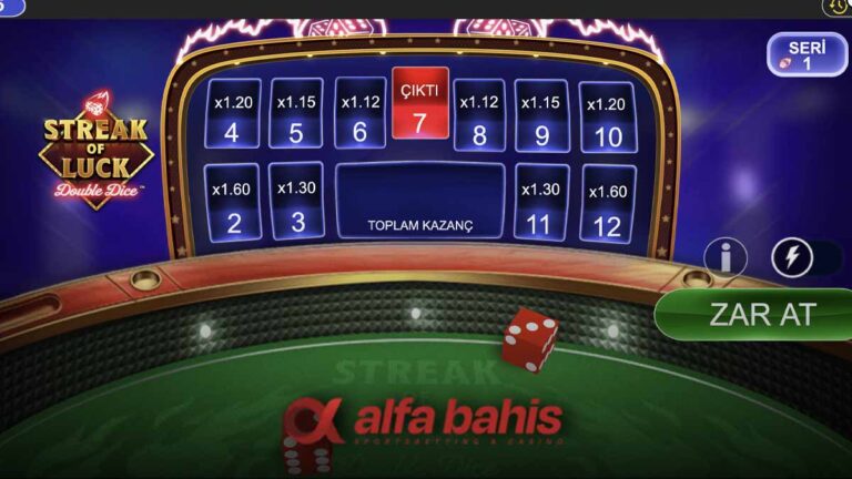 Alfabahis dice kuralları ve oynanışı