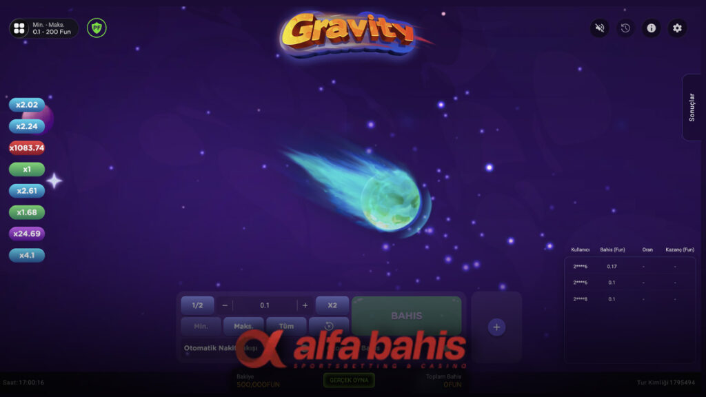 Alfabahis Crash Turnuvası