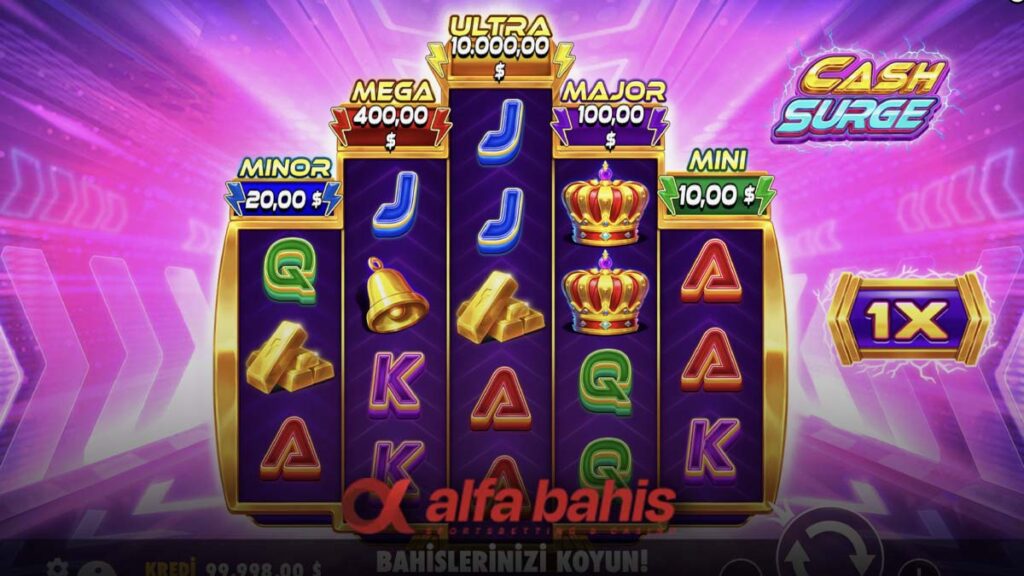 Alfabahis cash surge oyunu