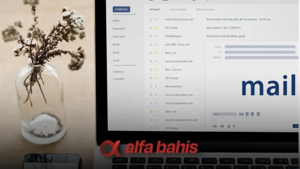 Alfabahis e-posta ile giriş işlemi